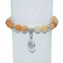 Load image into Gallery viewer, 8MM Natural Stone Lotus Beads lucky Bracelet Tiger eye Agates Mala Beads Bracelets Bangles For Women Men Yoga Bracelet Femme