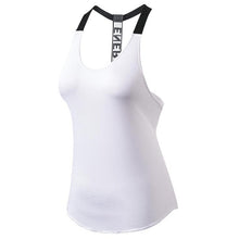 Load image into Gallery viewer, Women Gym Sports Vest Backless Yoga Top Fitness Running Shirts Sexy Tank Tops Quick Drying Sweater Hot Sleeveless Workout Tunics