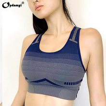 Load image into Gallery viewer, 2020 Yoga Outfits Women 2 Piece Set Gym Clothing Workout High Waist Pants Sports Bra Fitness Sets Seamless Plus size Yoga Suit