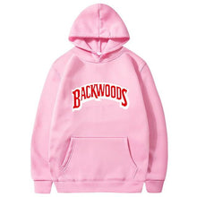 Load image into Gallery viewer, El tornillo manguito de hilo Hoodies Streetwear Backwoods Hoodie sudadera hombres moda Otoo Invierno Hip Hop hoodie pullover