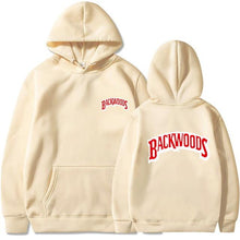Load image into Gallery viewer, El tornillo manguito de hilo Hoodies Streetwear Backwoods Hoodie sudadera hombres moda Otoo Invierno Hip Hop hoodie pullover