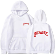Load image into Gallery viewer, El tornillo manguito de hilo Hoodies Streetwear Backwoods Hoodie sudadera hombres moda Otoo Invierno Hip Hop hoodie pullover