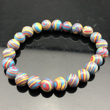 Load image into Gallery viewer, Nice Chakra Beaded Bracelet Men 8mm Natural Stone Lava Tiger Eye Matte Black Onyx Healing Beads Stretch Charm Yoga Women Jewelry