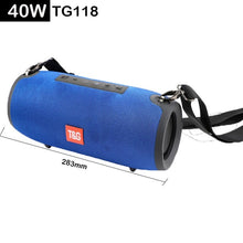 Load image into Gallery viewer, High power 40W Bluetooth speaker bass Portable column wireless Stereo subwoofer Music Playe Center With 3600mAh Battery soundbox