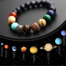 Load image into Gallery viewer, 2020 Eight Planets Bead Bracelet Men Natural Stone Universe Yoga Solar Chakra Bracelet for Women Men Jewelry Gifts Drop Shipping
