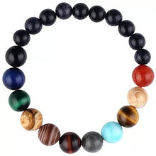 Load image into Gallery viewer, 2020 Eight Planets Bead Bracelet Men Natural Stone Universe Yoga Solar Chakra Bracelet for Women Men Jewelry Gifts Drop Shipping