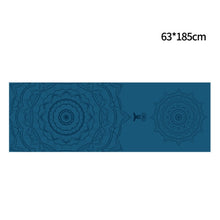 Load image into Gallery viewer, Hot Yoga Mat Towel 185*63cm Printed Yoga Towel Non slip Fitness Workout Mat Cover For Pilates Gym Yoga Blankets
