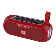 Load image into Gallery viewer, Portable Column WirelessBluetooth bass Speaker Stereo Music Box Solar Power Bank Boombox waterproof USB AUX FM radio super bass