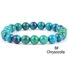 Load image into Gallery viewer, 2020 Classic Men Bracelet Chakra Yoga Natural Volcanic Stone Bracelets For Women Jewelry Gifts Pulseira Masculina Erkek Bileklik