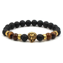 Load image into Gallery viewer, High Quality Charm New Natural Stone Beads Buddha Bracelets Men Silvery Bracelet for Men Women Yoga Meditation Hand Men Jewelry