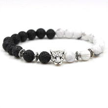 Load image into Gallery viewer, High Quality Charm New Natural Stone Beads Buddha Bracelets Men Silvery Bracelet for Men Women Yoga Meditation Hand Men Jewelry