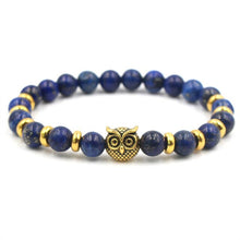 Load image into Gallery viewer, High Quality Charm New Natural Stone Beads Buddha Bracelets Men Silvery Bracelet for Men Women Yoga Meditation Hand Men Jewelry