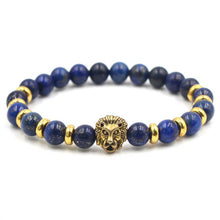 Load image into Gallery viewer, High Quality Charm New Natural Stone Beads Buddha Bracelets Men Silvery Bracelet for Men Women Yoga Meditation Hand Men Jewelry
