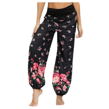 Load image into Gallery viewer, Fashion Loose Harem Pants Women Men Bohemia Casual Print Hippy Long Wide Leg Trousers Summer Hot Sale Baggy Pants 2020