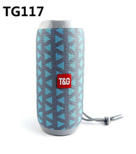 Load image into Gallery viewer, Portable Bluetooth Speaker Wireless Bass Column Waterproof Outdoor USB Speakers Support AUX TF Subwoofer Loudspeaker TG117