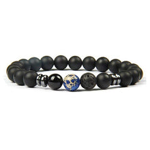 Load image into Gallery viewer, Lava Stone Balance Yoga Bracelet Men Natural Tiger Eye Beads Bracelets for Women Fashion Hematite Diffuser Bracelet Jewelry Gift