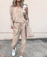 Load image into Gallery viewer, Tracksuit Women Clothes Two Piece Set Long Pant And Tops Tie Dye Lounge Wear Ropa Mujer Autumn Winter Femme 2 Pieces Sweat Suits