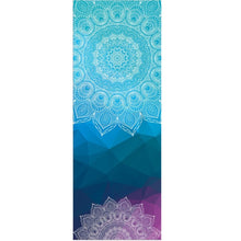 Load image into Gallery viewer, Fitness Yoga Mat Microfiber Print Pattern Foldable Portable Pilates Yoga Towel Soft Anti-slip Indoor Outdoor Sports Mat