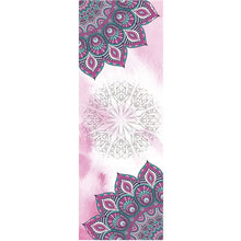 Load image into Gallery viewer, Fitness Yoga Mat Microfiber Print Pattern Foldable Portable Pilates Yoga Towel Soft Anti-slip Indoor Outdoor Sports Mat