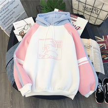 Load image into Gallery viewer, New Hoodied Women Sweatshirt Spring Autumu Fashion Top Hoodies Long Sleeve Pullover Sweatshirt Korean Loose Women's Tops