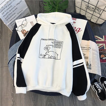 Load image into Gallery viewer, New Hoodied Women Sweatshirt Spring Autumu Fashion Top Hoodies Long Sleeve Pullover Sweatshirt Korean Loose Women's Tops