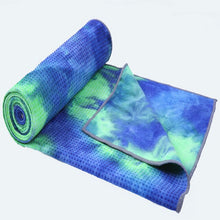 Load image into Gallery viewer, Non-slip Yoga Mat Shop Towel Environmental Protection Printing Tie-dye Yoga Shop Towel Fitness Exercise Yoga Blanket Yoga Towel
