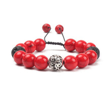 Load image into Gallery viewer, showboho10mm natural stone lucky bracelet prayer meditation blessing men and women friendship bracelet yoga exercise