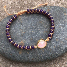 Load image into Gallery viewer, Natural Stone Tree Of Life Charm Bracelets For Women Handmade Beads String Braided Bracelet Yoga Bracelets Jewelry Dropshipping