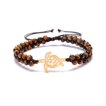 Load image into Gallery viewer, Natural Stone Tree Of Life Charm Bracelets For Women Handmade Beads String Braided Bracelet Yoga Bracelets Jewelry Dropshipping