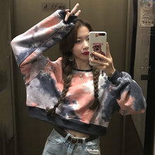 Load image into Gallery viewer, Hoodies for Women Fashion Print Sweatshirt loose Long Sleeve Streetwear Women Clothes Hoodie winter oversized pink Korean style