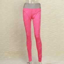 Load image into Gallery viewer, Tina Beauty Kylie Set Gymwear Outfits Two Piece Set Square Neck Midriff Bustier &amp; Stretch Full Length Hash Line Pant Sweat Set
