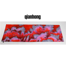 Load image into Gallery viewer, Tie Dye Yoga Blanket 183*63cm Hot Yoga Towel Microfiber Silicone Non Slip Yoga Mat Towel Pilates Fitness Gym Exercise Mat Cover
