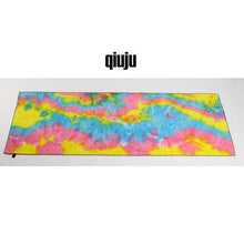 Load image into Gallery viewer, Tie Dye Yoga Blanket 183*63cm Hot Yoga Towel Microfiber Silicone Non Slip Yoga Mat Towel Pilates Fitness Gym Exercise Mat Cover
