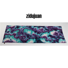Load image into Gallery viewer, Tie Dye Yoga Blanket 183*63cm Hot Yoga Towel Microfiber Silicone Non Slip Yoga Mat Towel Pilates Fitness Gym Exercise Mat Cover
