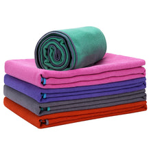 Load image into Gallery viewer, Microfiber Yoga Towel Moisture Wicking Yoga Mat Cover for Hot Yoga Pilates Sports
