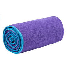 Load image into Gallery viewer, Microfiber Yoga Towel Moisture Wicking Yoga Mat Cover for Hot Yoga Pilates Sports
