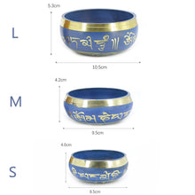 Load image into Gallery viewer, New Singing Bowl Buddhism Nepal Chakra Meditation Tibetan Buddhism Yoga Healing Relaxation Low Frequency Sound Deep copper bowl
