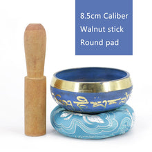 Load image into Gallery viewer, New Singing Bowl Buddhism Nepal Chakra Meditation Tibetan Buddhism Yoga Healing Relaxation Low Frequency Sound Deep copper bowl
