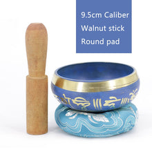 Load image into Gallery viewer, New Singing Bowl Buddhism Nepal Chakra Meditation Tibetan Buddhism Yoga Healing Relaxation Low Frequency Sound Deep copper bowl
