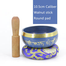 Load image into Gallery viewer, New Singing Bowl Buddhism Nepal Chakra Meditation Tibetan Buddhism Yoga Healing Relaxation Low Frequency Sound Deep copper bowl

