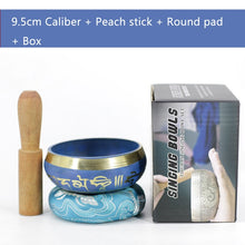 Load image into Gallery viewer, New Singing Bowl Buddhism Nepal Chakra Meditation Tibetan Buddhism Yoga Healing Relaxation Low Frequency Sound Deep copper bowl
