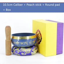 Load image into Gallery viewer, New Singing Bowl Buddhism Nepal Chakra Meditation Tibetan Buddhism Yoga Healing Relaxation Low Frequency Sound Deep copper bowl
