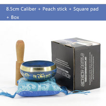 Load image into Gallery viewer, New Singing Bowl Buddhism Nepal Chakra Meditation Tibetan Buddhism Yoga Healing Relaxation Low Frequency Sound Deep copper bowl
