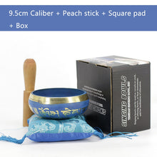 Load image into Gallery viewer, New Singing Bowl Buddhism Nepal Chakra Meditation Tibetan Buddhism Yoga Healing Relaxation Low Frequency Sound Deep copper bowl
