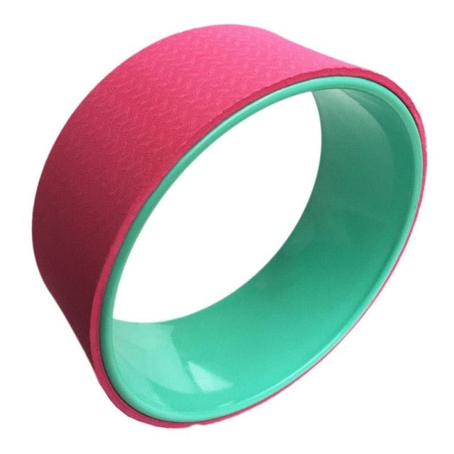 Yoga Circles Training Wheels Pilates Yoga Physio Gym For waist shape bodybuilding workout Fitness Equipment 32*13CM New