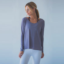 Load image into Gallery viewer, Ropa Deportiva Mujer Gym Loose Yoga Clothing Female Long Sleeved Sweater Shirt Halter Backless Fitness Wear Thin
