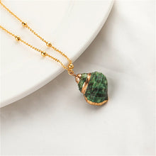 Load image into Gallery viewer, 20 Styles Seashell Pendants Initial Necklace female Statement Jewlery Geometric Multi 2 layer Shells Choker Necklaces for Women
