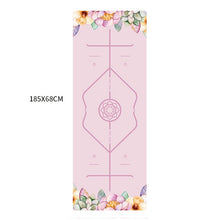 Load image into Gallery viewer, Yoga Mat Print Pattern Foldable Portable Fitness Yoga Towel Soft Anti-slip Indoor Outdoor Fitness Sports Mat Pad
