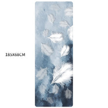 Load image into Gallery viewer, Yoga Mat Print Pattern Foldable Portable Fitness Yoga Towel Soft Anti-slip Indoor Outdoor Fitness Sports Mat Pad
