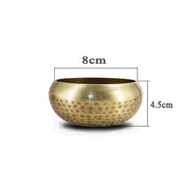 Load image into Gallery viewer, New Arrival Tibetan Buddhism Bowl Meditation Hammered Alms  Yoga Copper Sound Therapy Chakra Singing Bowl Religious Supplies
